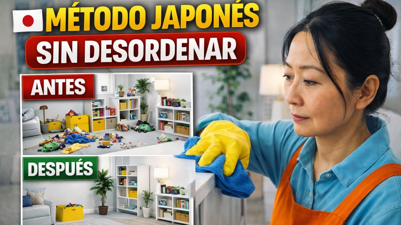 El método japonés del recorrido: Así se limpia sin desordenar
