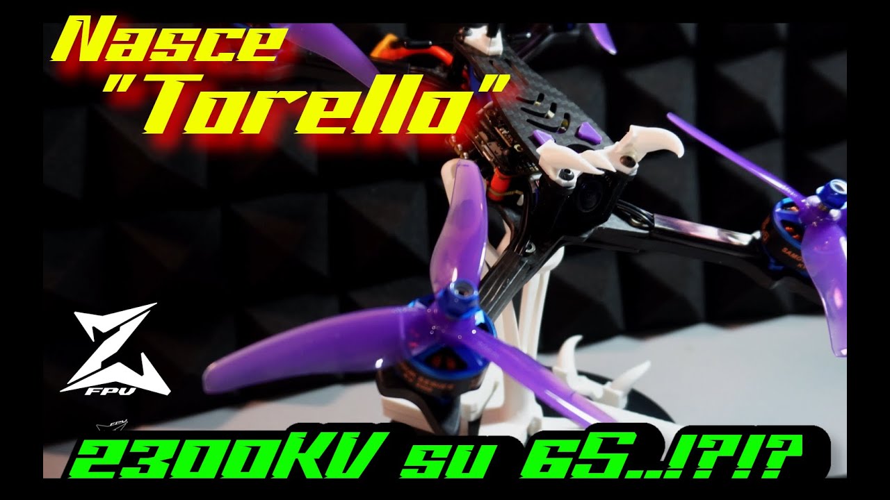 Nasce Torello 🐂 | Un 5” low budget da Race settato Freestyle - Motori da 4” 2300KV su 6S - (Parte 1)