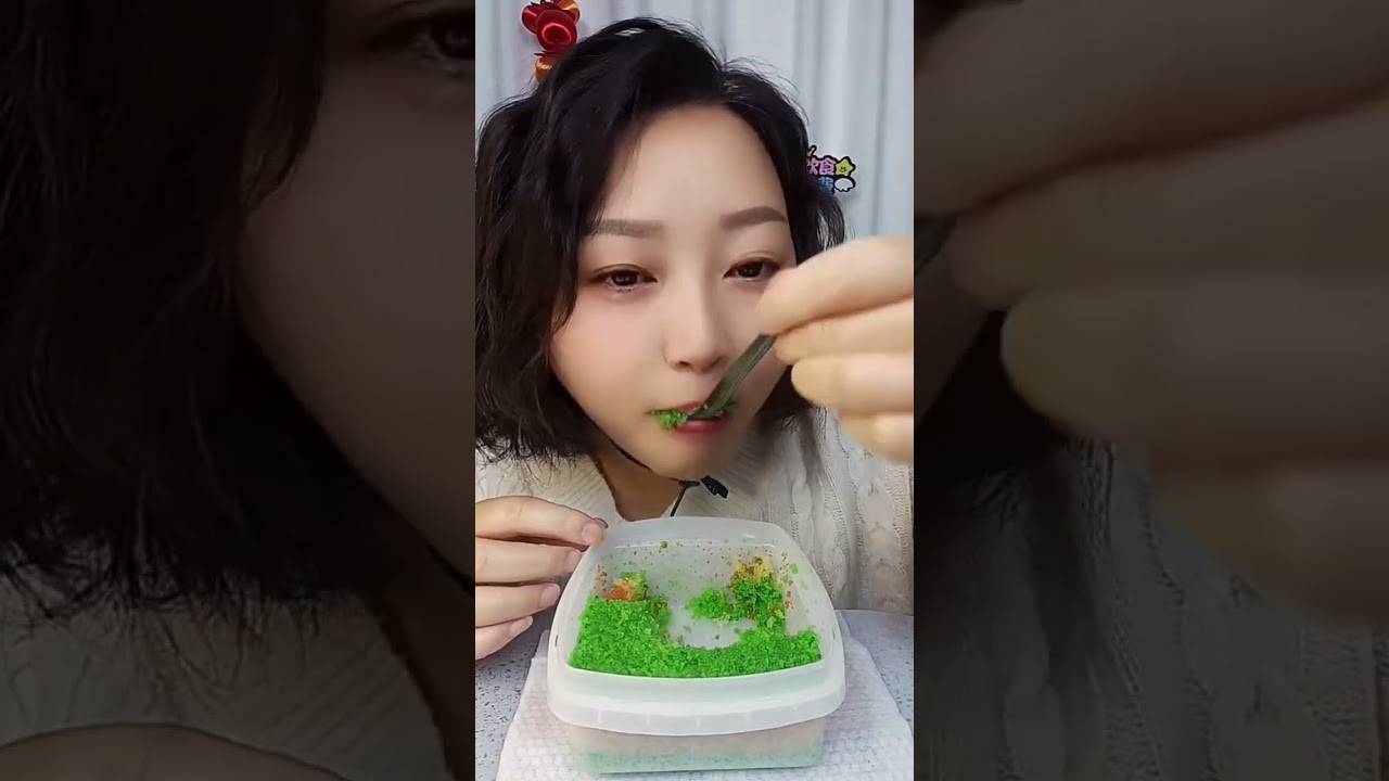 ASMR Flying Fish Roe 🧡 Super Crunchy Eating Sounds 😮&zwj;💨#asmr #tobikoasmr #flyingfishroe