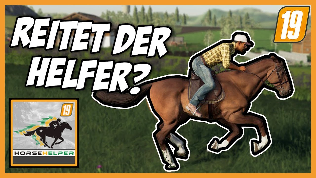 Wie funktioniert der LS19 Pferdehelfer? LS19 Modvorstellung