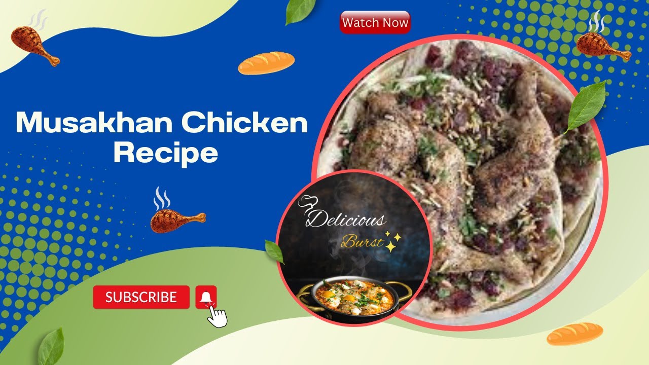 Musakhan Chicken Recipe | Palestinian Chicken Recipe