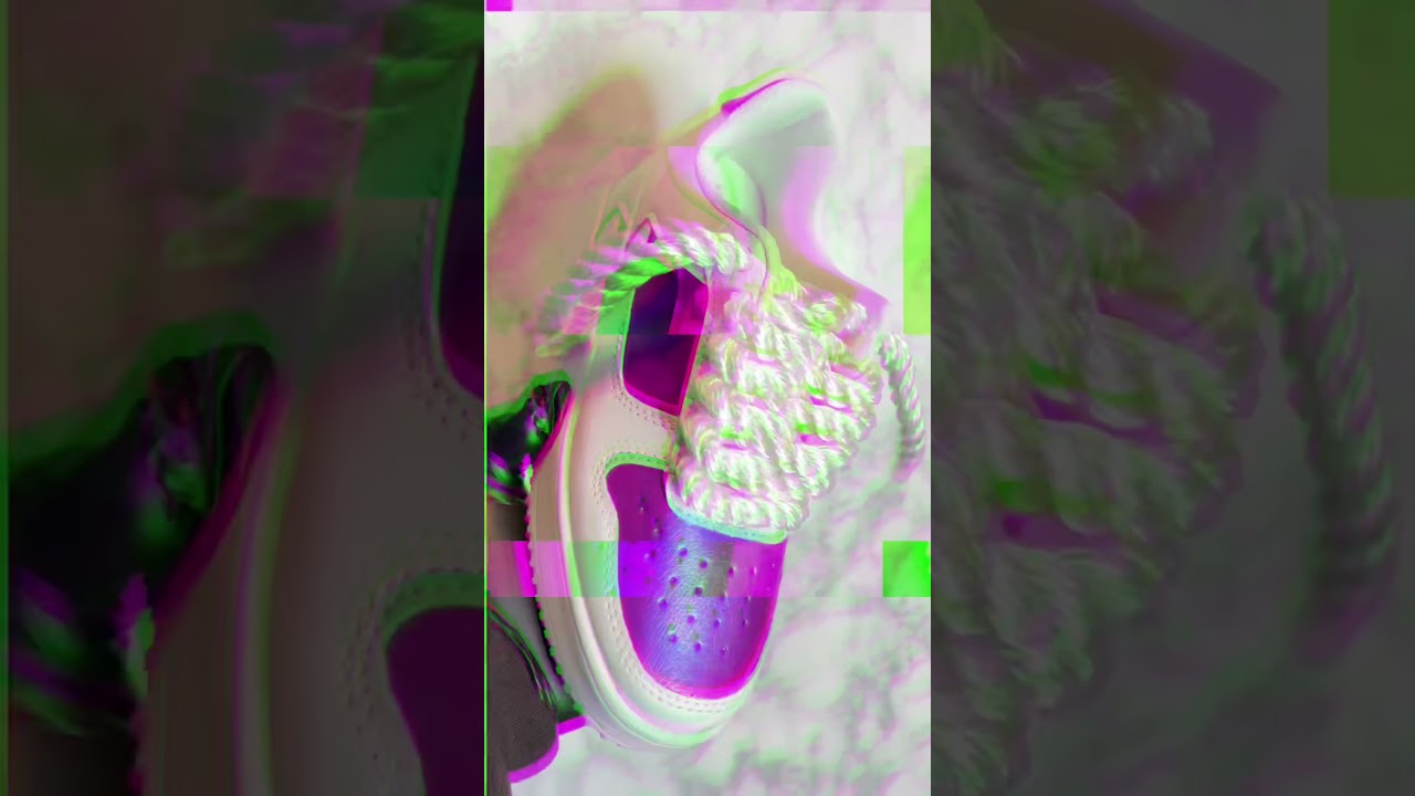 Walmart Rope Shoe custom is done