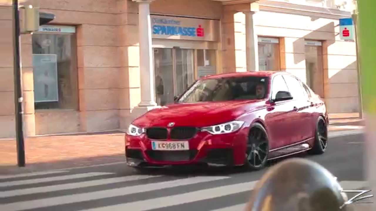 RED BMW F30