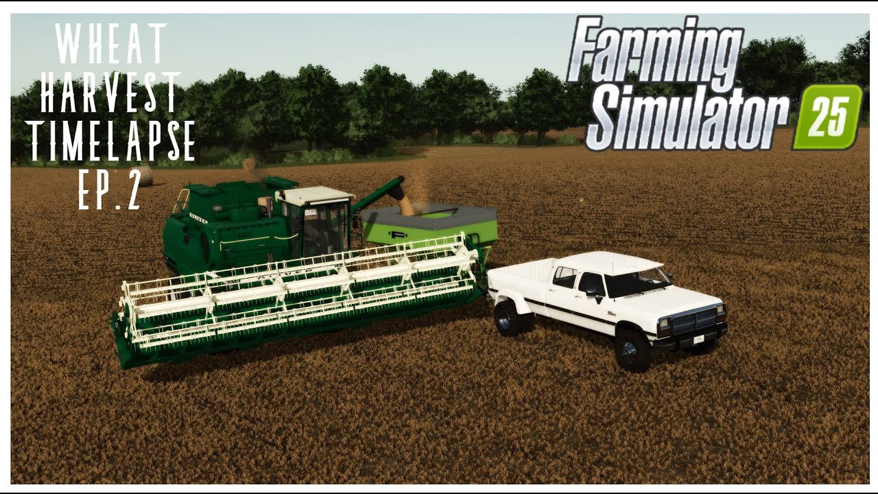 FS25 TIMELAPSE | ALMA MISSOURI | EP.2 | WHEAT HARVEST!