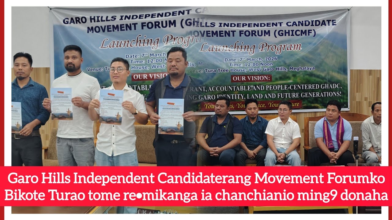 Da•al salo Tura Tree House-o Independent Candidaterang gital re•mikangniko tome chanchiaha.