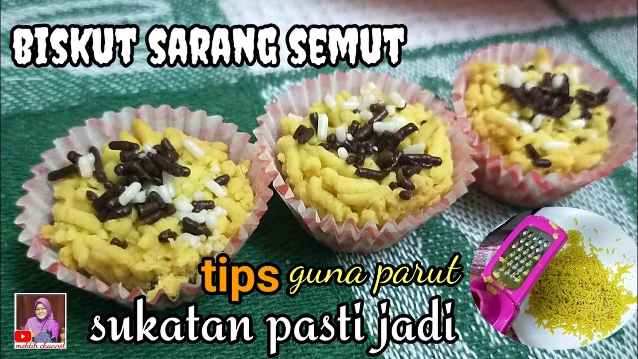 CARA BUAT BISKUT SARANG SEMUT (eng sub) #moktihchannel