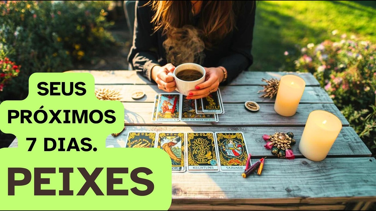 ☕PEIXES♓🐟🐠 A SUA FÉ TE SALVOU! FACILIDADES, SABEDORIA E PROTEÇÃO  NESTA SEMANA!🙏🏽🍀🌻✨✨✨
