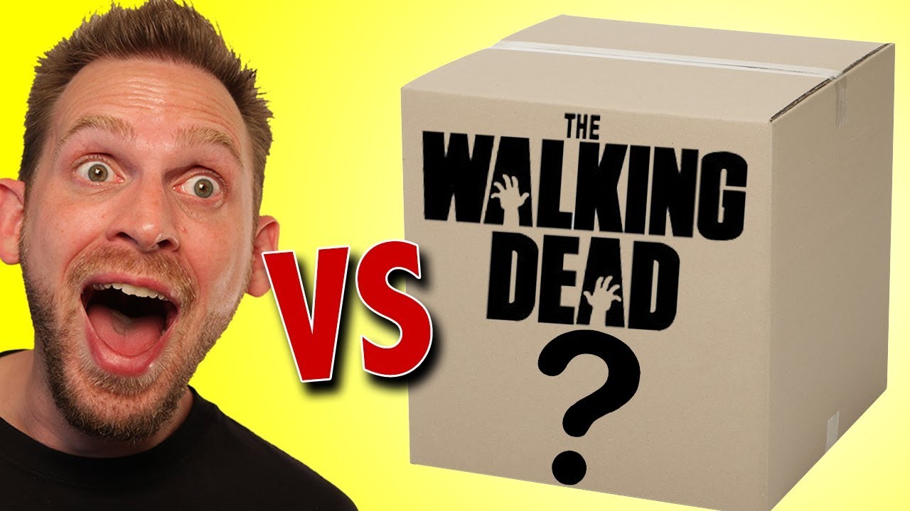 Walking Dead Toys Mystery Box by Megalopolis Unboxing
