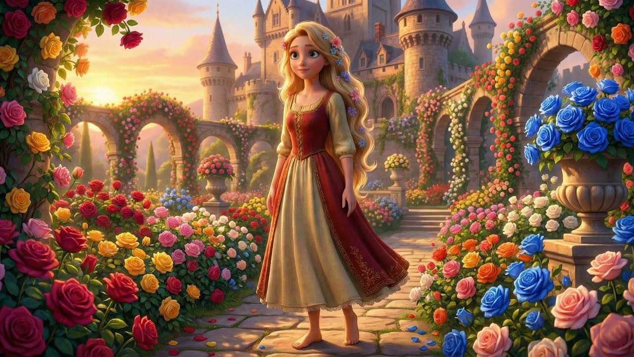 O Šípkové Růžence - Písnička pro děti | Melodínek 🌹👑