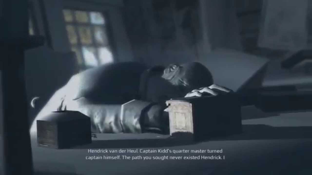Assassin's Creed 3 - Naval Mission 'Captain Kidd's Treasure - The Ghost ship'  Walkthrough [HD]