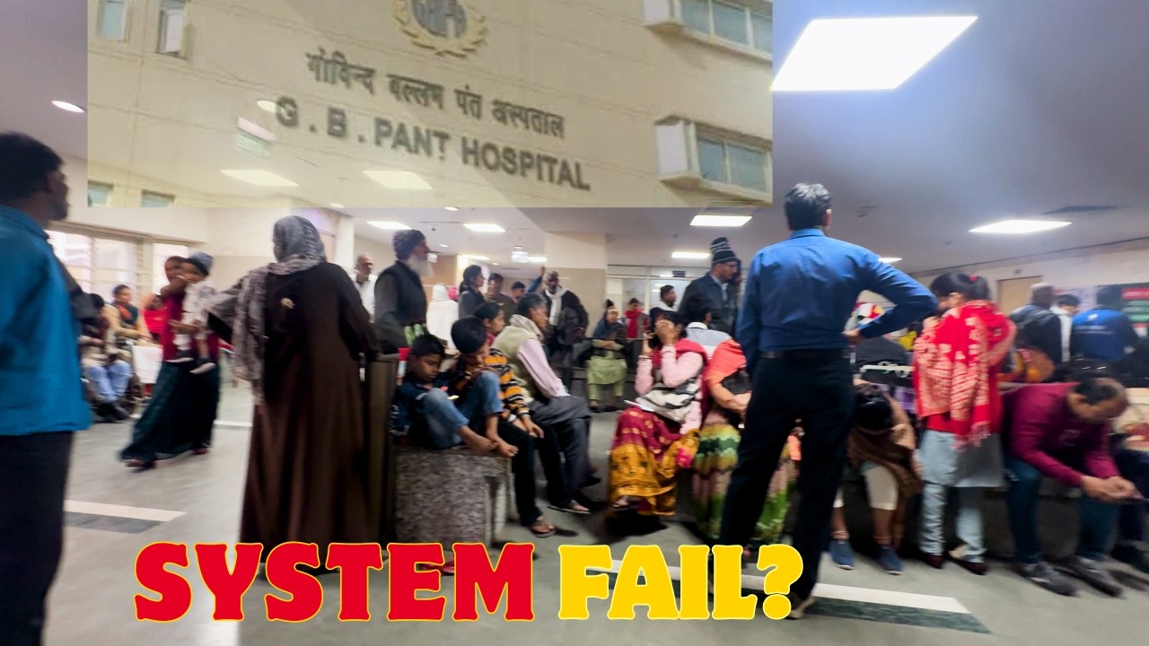 My Struggle in G B Pant Hospital 🏥🚨 Dilli ke Govt Hospital ka Sach 😓