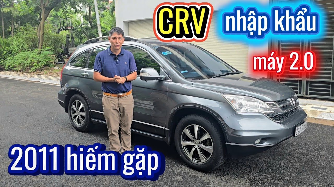 Hàng hiếm | Honda CRV máy 2.0 tiết kiệm, nhập Đài 2011, tư nhân, 1 chủ