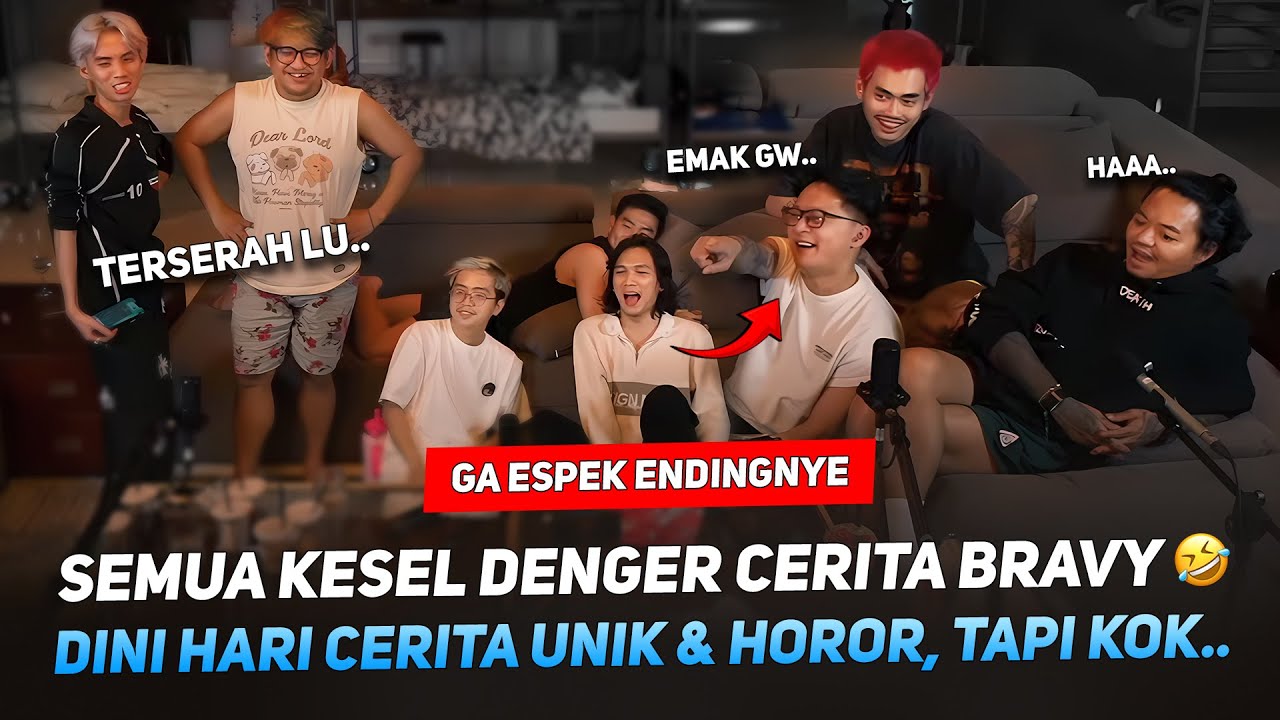 SEMUA KESEL DENGER CERITA BRAVY 🤣 DINI HARI CERITA UNIK & HOROR, TAPI KOK.. #MARAPTHON3
