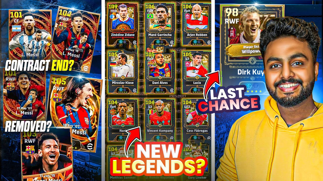 BIG BREAKING❗️ MESSI CONTRACT ENDS?🤔 ALL CARDS REMOVED?💀 NEW CAMPAIGN TOMORROW💥 NEW EPIC & MANAGERS🔥