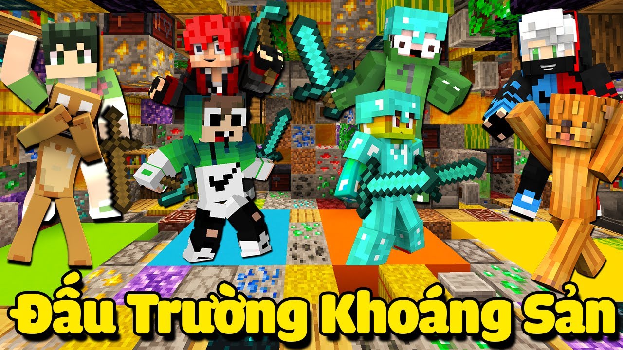 MINI GAME : ĐẤU TRƯỜNG KHOÁNG SẢN SIÊU CẤP ** CUỘC CHIẾN CĂNG THẲNG NOOB Vs PRO ??