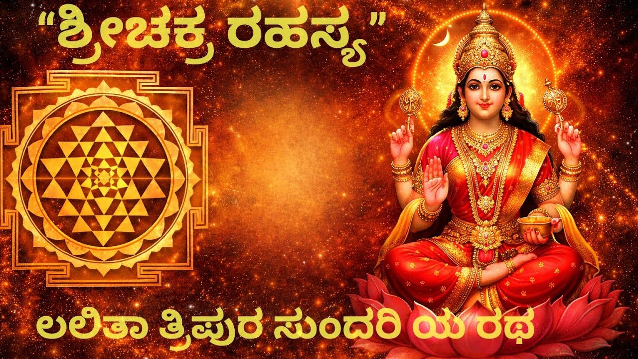 ಶ್ರೀಚಕ್ರದ 9 ಆವರಣಗಳು – ಒಳಗಿನ ಪರಿವರ್ತನೆಯ ರಹಸ್ಯ ಲಲಿತಾ ತ್ರಿಪುರ ಸುಂದರಿ ಎಲ್ಲಿ ಇರ್ತಾಳೆ
