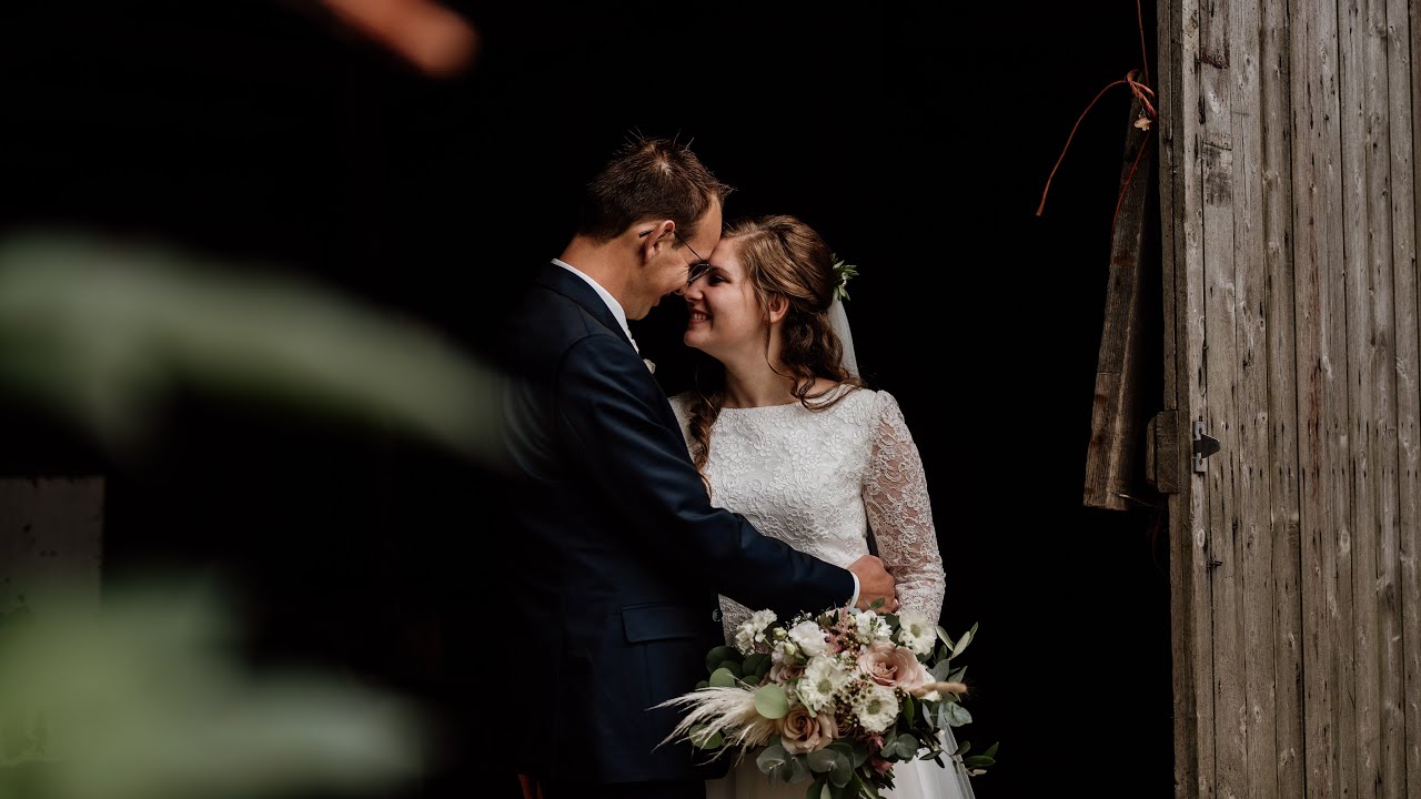 Bruiloftsfilm impressie Andries en Karin