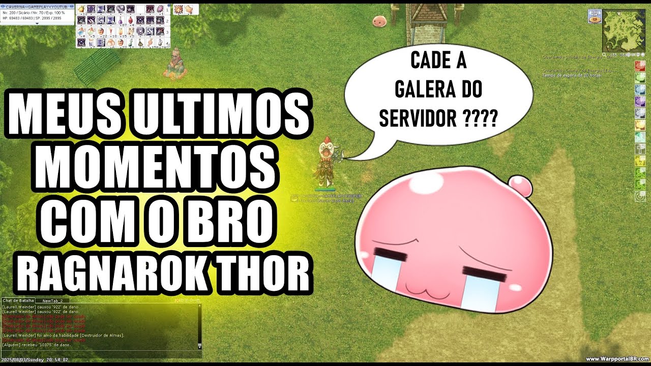 O FIM DO RAGNAROK BRO THOR VALE A PENA JOGAR EM 2025 SIM OU N&Atilde;O ? MEUS ULTIMOS MOMENTOS COM VCS S2