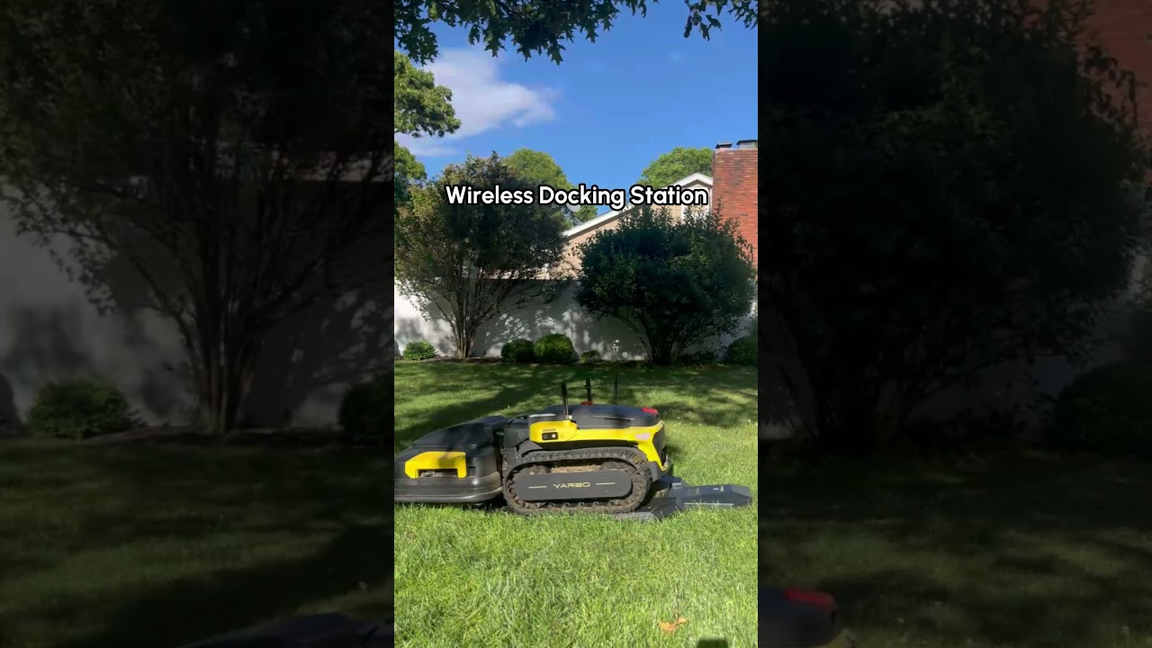 Experience of Yarbo at work! Let's see how a Lawn Mower Robot works.