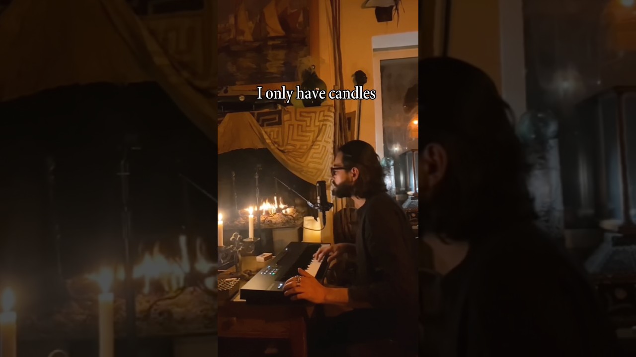 Burned it down. #newmusic #upcomingmusician #livemusic #synthpop #melancholicmusic