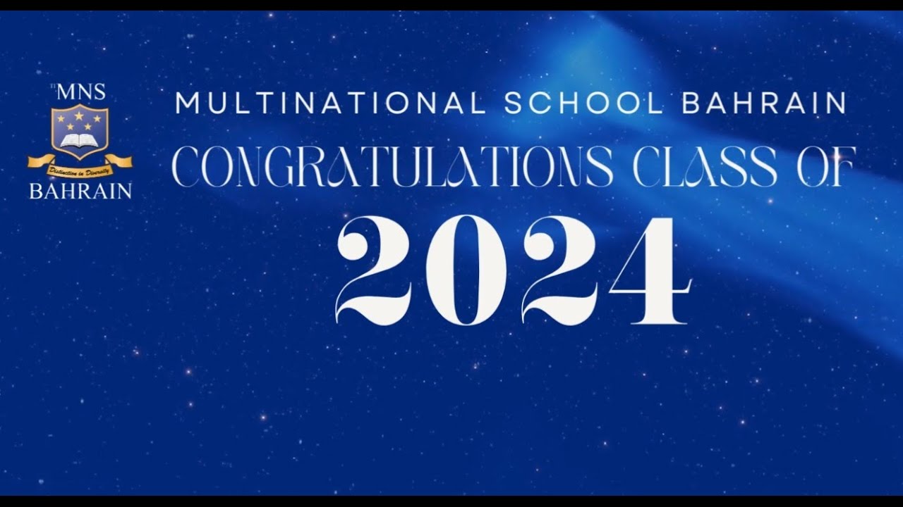 MULTINATIONAL SCHOOL  GRADUATION 2024