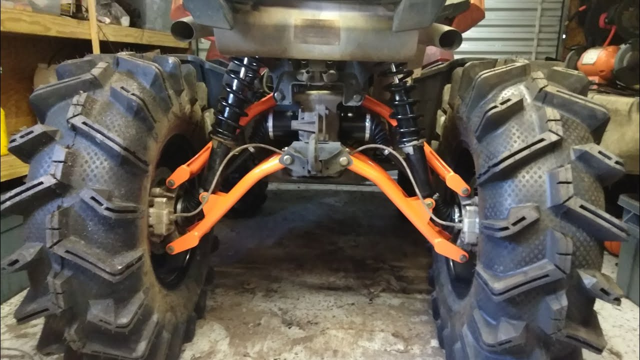 Outkast Lift and Warthog Axles 850 sportsman highlifter