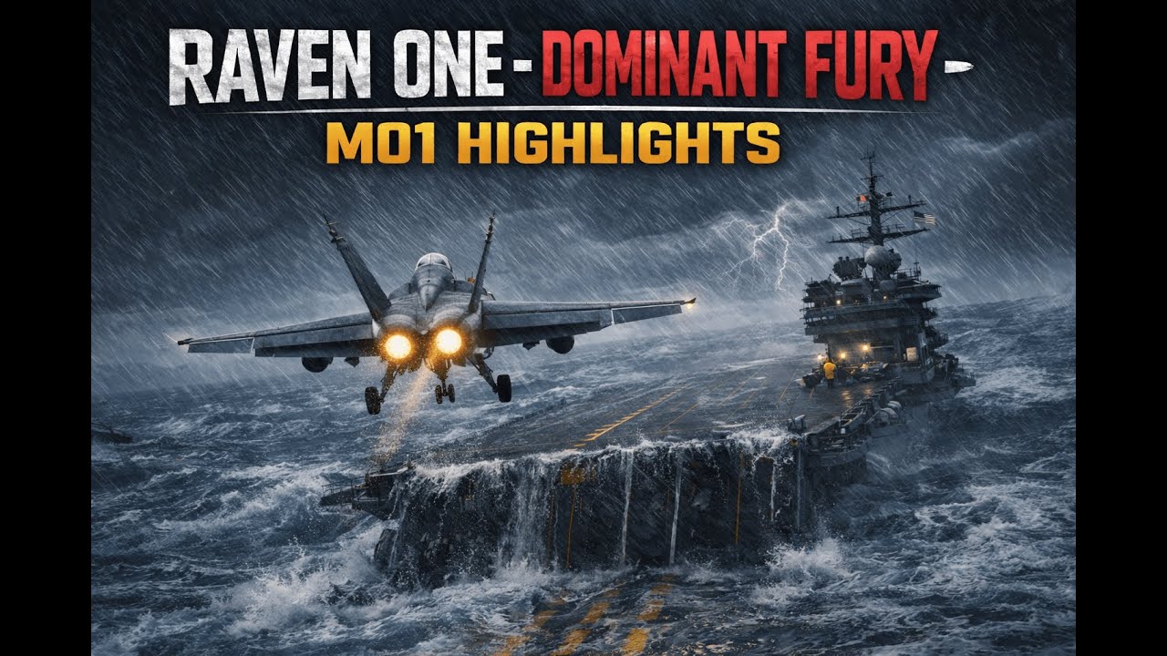 Raven One – Dominant Fury | Mission 01 Highlights (DCS F/A-18C)