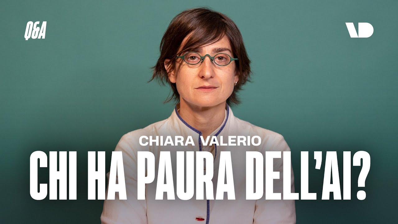 Chi ha paura dell'intelligenza artificiale? Con Chiara Valerio