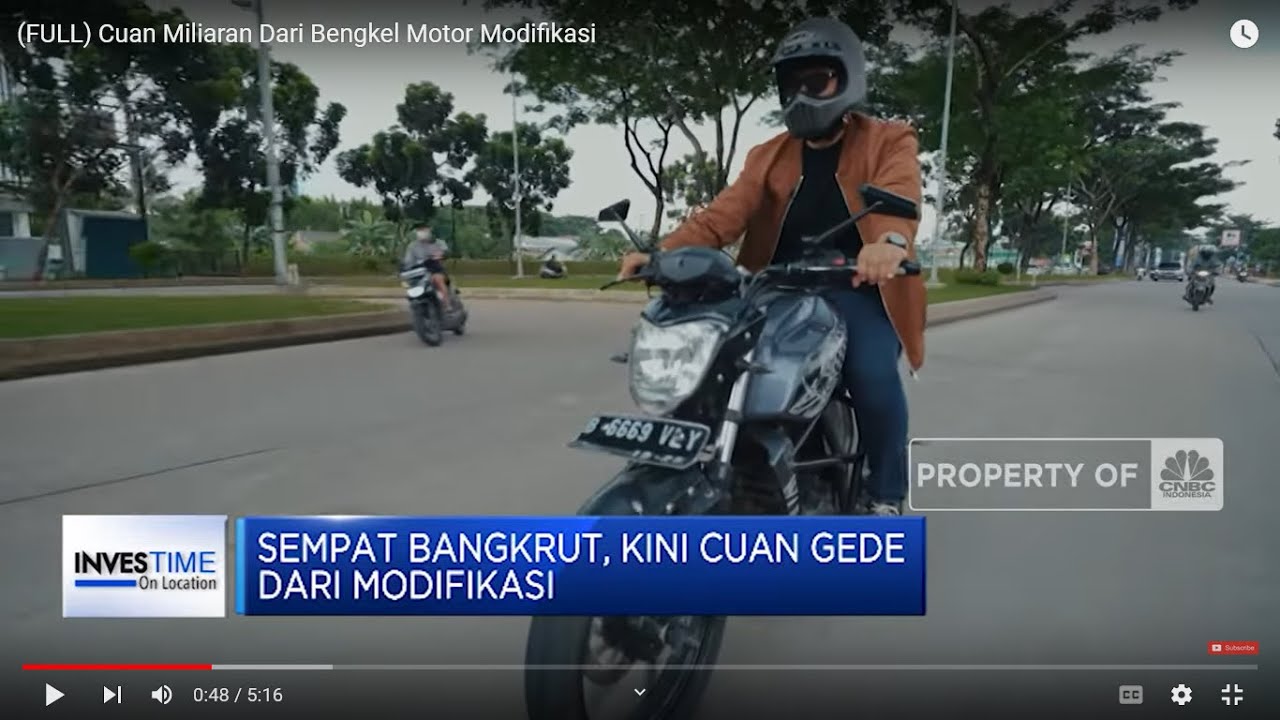 Cuan Miliaran Dari Bengkel Motor Modifikasi