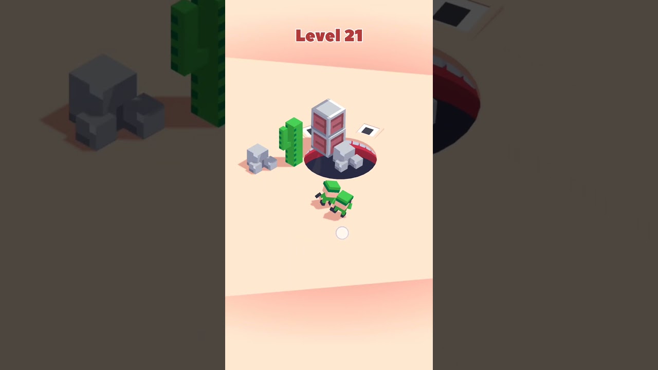 What is that😲 |Fancade Gobble Level 21... #fancade #gaming #fancadegameplay #games #shorts