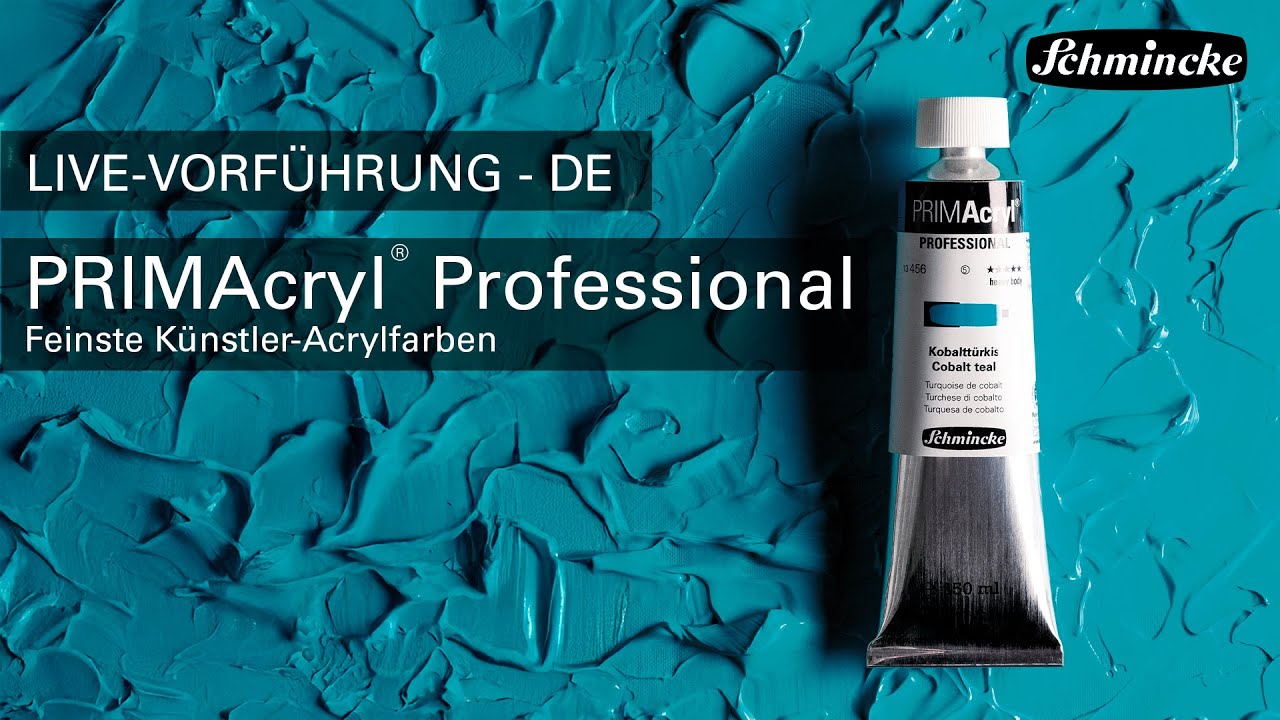 PRIMAcryl Professional - Live- und Online-Vorführung mit Carolin Behnke @VitasArtworks