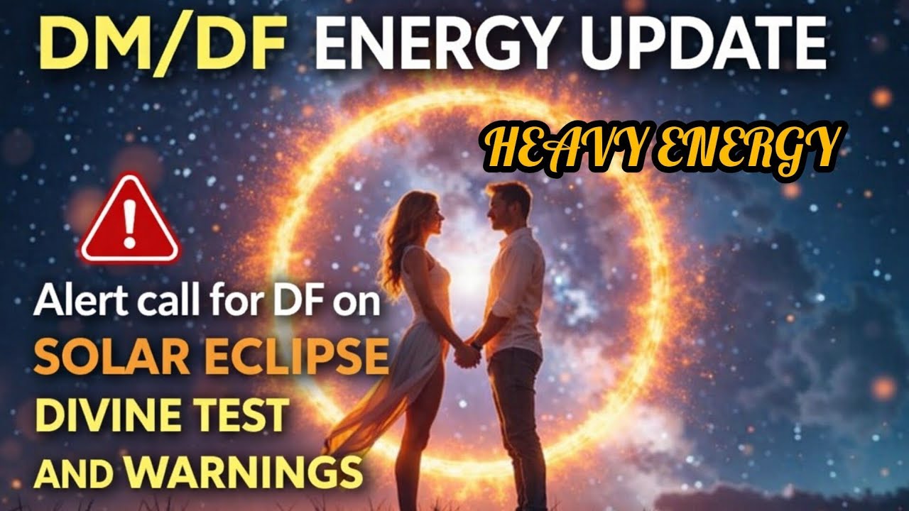 ✨DM/DF Energy Update💫Warning  And  Divine test⚛️Heavy Energy ✨#solareclipse#twinflamehindi#dm