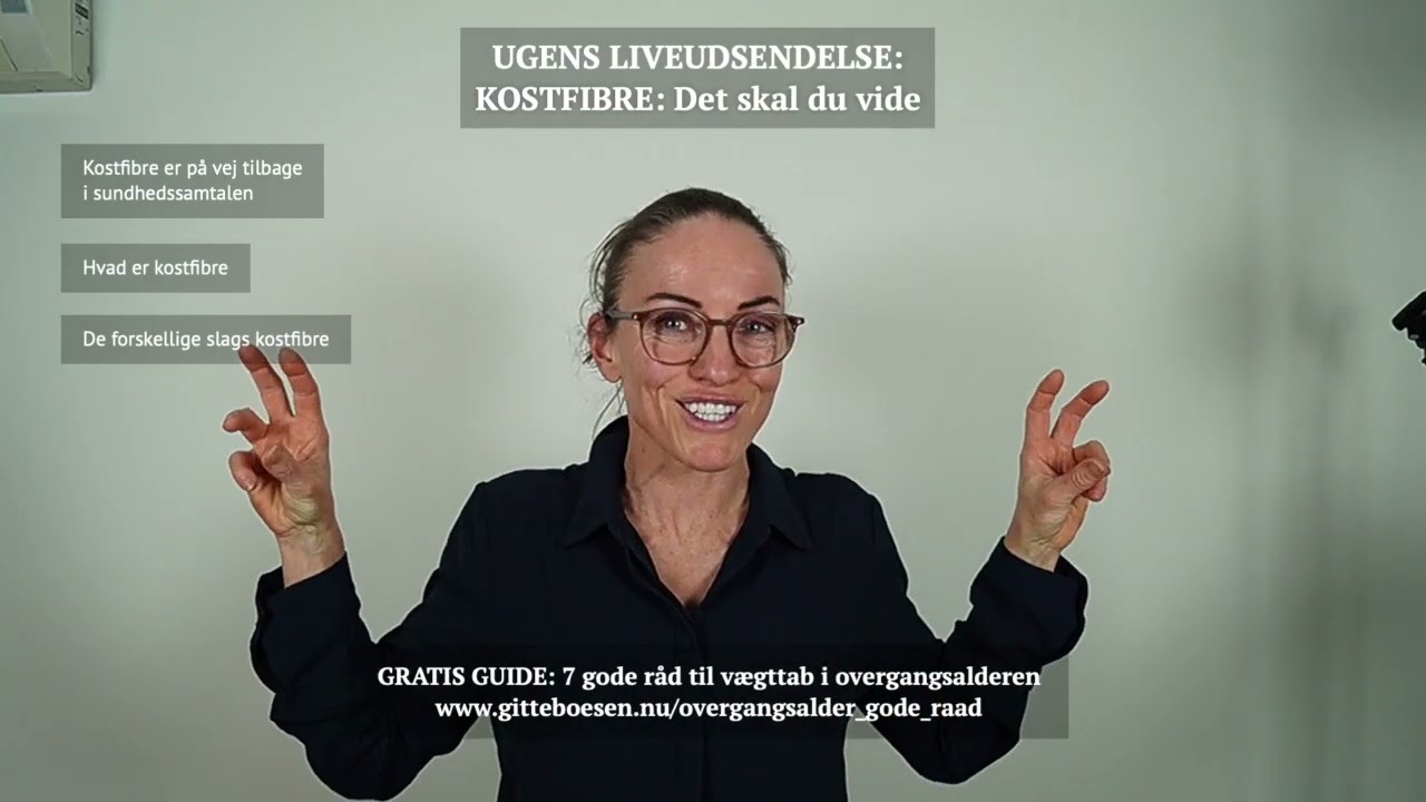 KOSTFIBRE: Det skal du vide