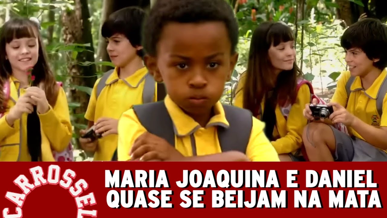 Maria Joaquina e Daniel tem momento romântico no mato | Carrossel