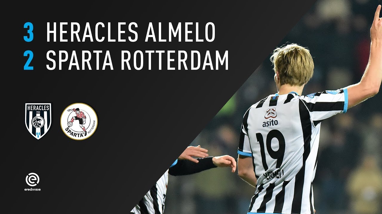 Heracles Almelo - Sparta Rotterdam 3-2 | 14-12-2017 | Samenvatting