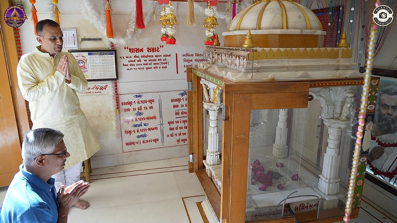 શ્રી મહુવા જૈન તીર્થ || જીવિત મહાવીર સ્વામી ભગવાનનો ઈતિહાસ || નેમીસુરીદાદા નુ ઘર આને પ્રાચીન દેરાસર