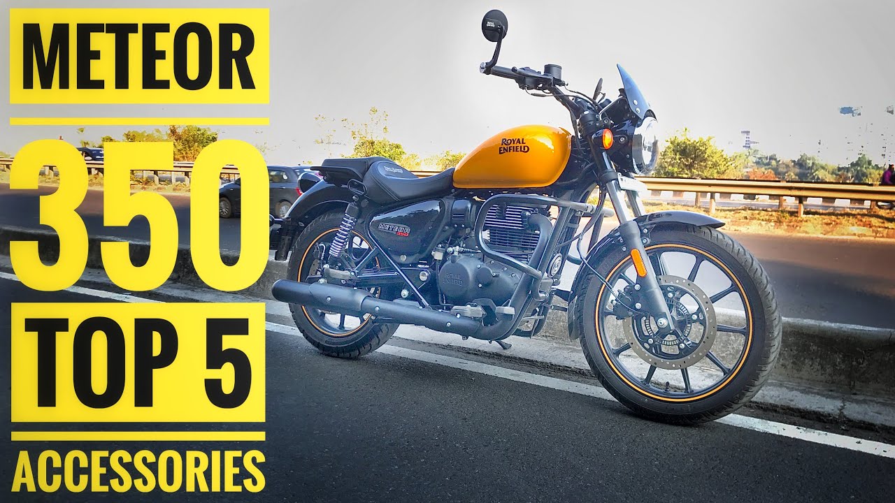 Top 5 Best Accessories For Royal Enfield Meteor 350 | Genuine Accessories | Insideout India |