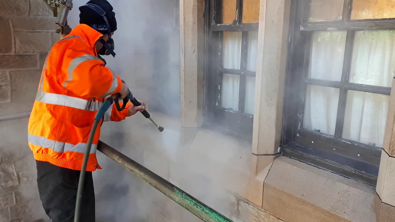 Sandstone Carbon Stain Removal Torik System