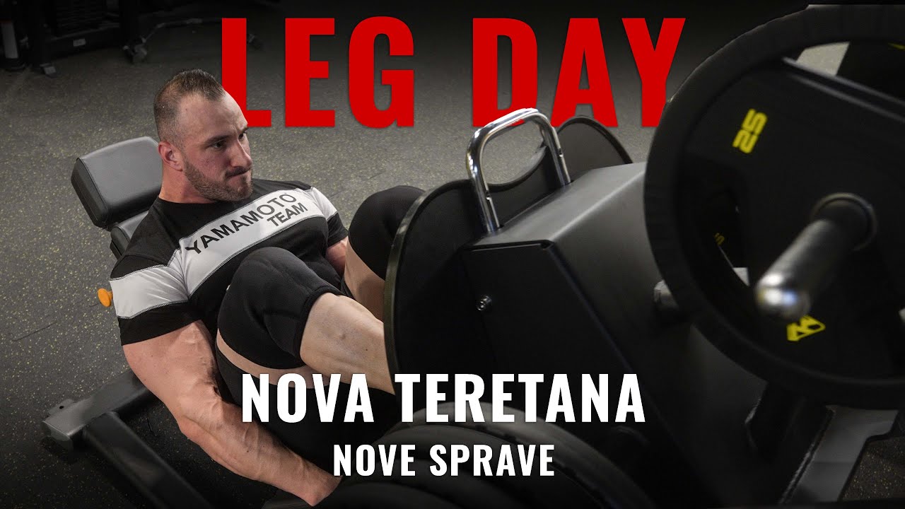 TRENING ZA NOGE | NOVA TERETANA | LEG DAY | MAKSIM TRZIN