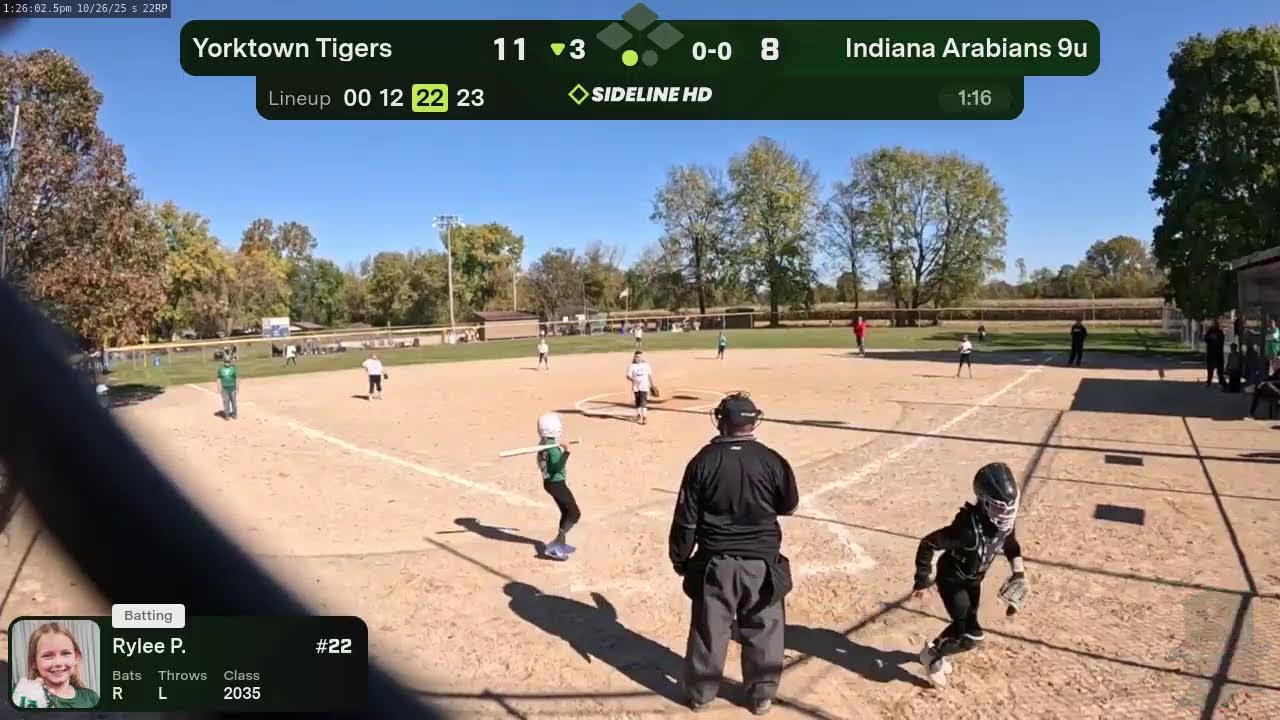 Indiana Arabians 9u vs. Yorktown Tigers (2025.10.26)