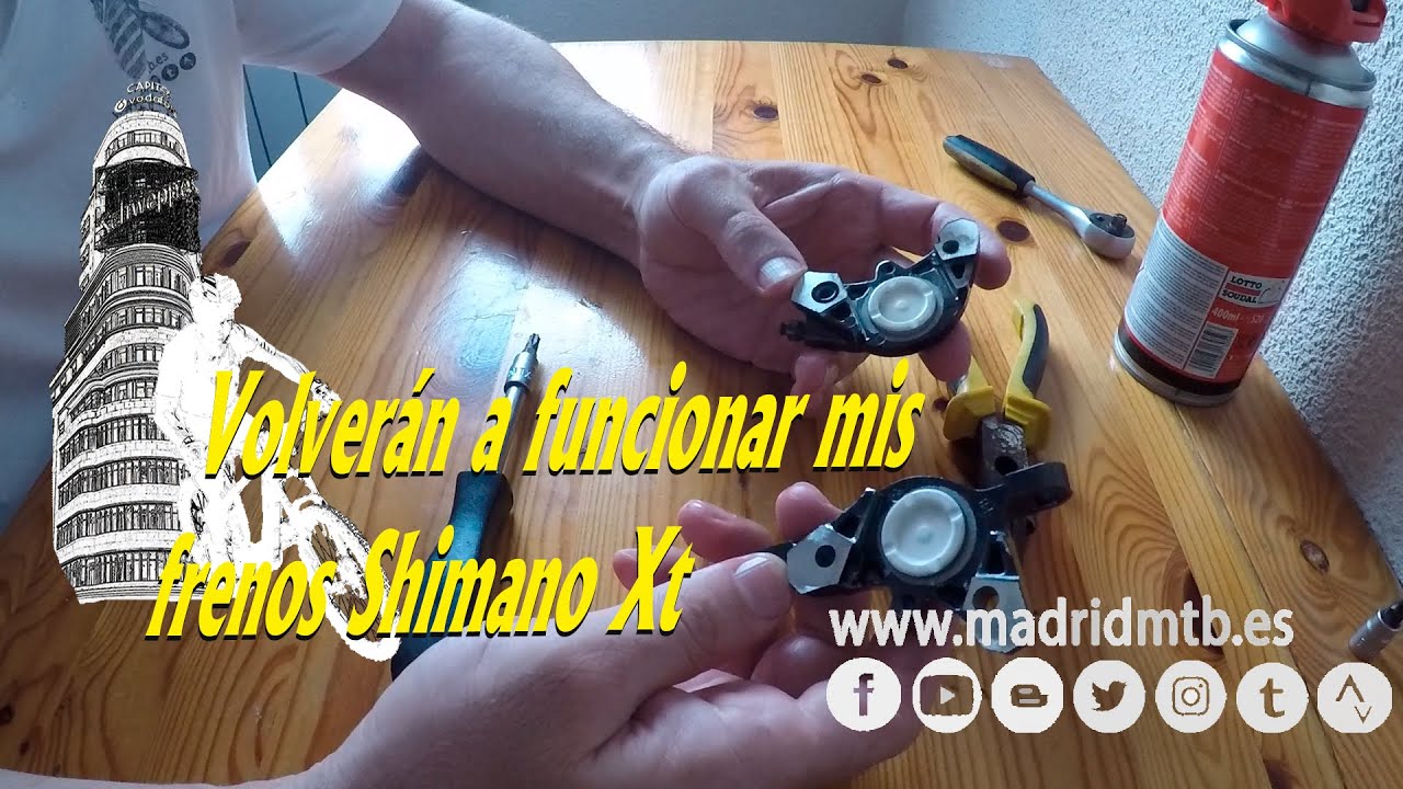 Mantenimiento Pinzas de Freno Shimano XT || ¿Volverán a funcionar mis frenos?