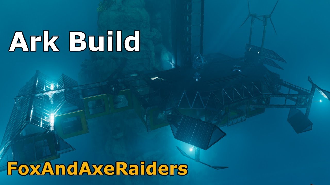Water Mining Base - Ark Build