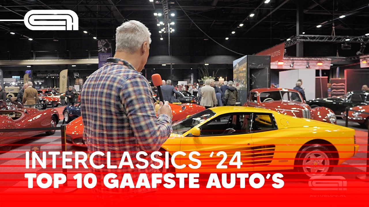 InterClassics 2024: Top 10 gaafste auto's