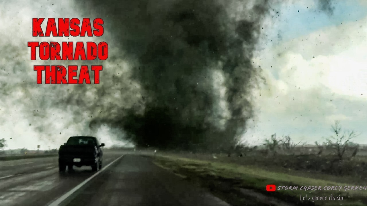 Strong Tornado Threat in Kansas - Live Storm Chase