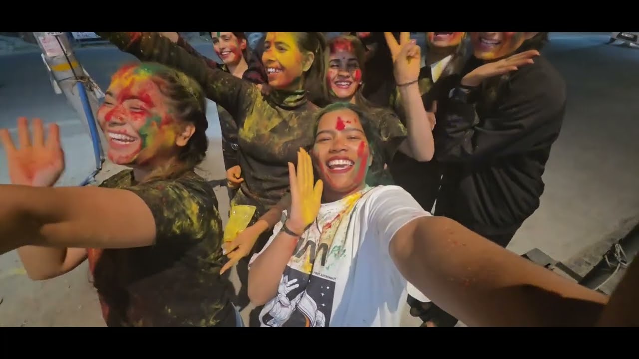 Store Holi celebration vlog ||#happyholi ✨️ #dailyvlog #nitinpriyankauk07 #minivlog 