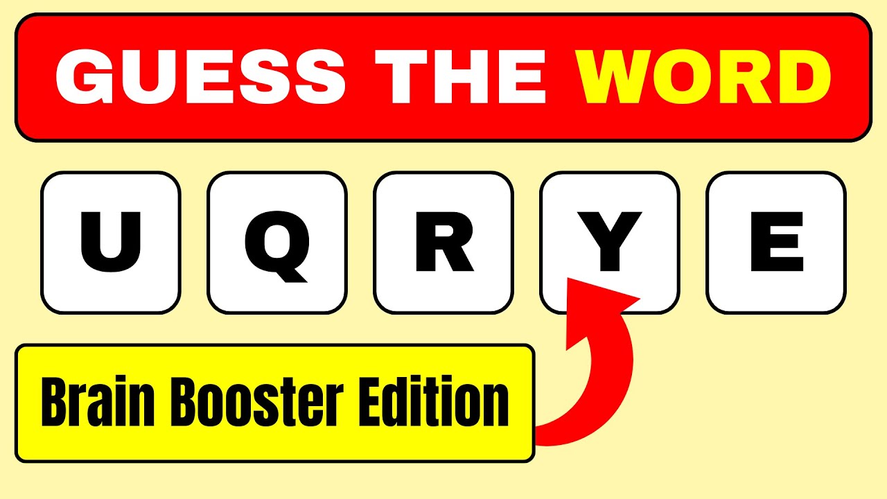 Guess The WORD | Scramble Word Challenge Round 24 By Mindful Mosaic 2.0 | Brain Booster Edition