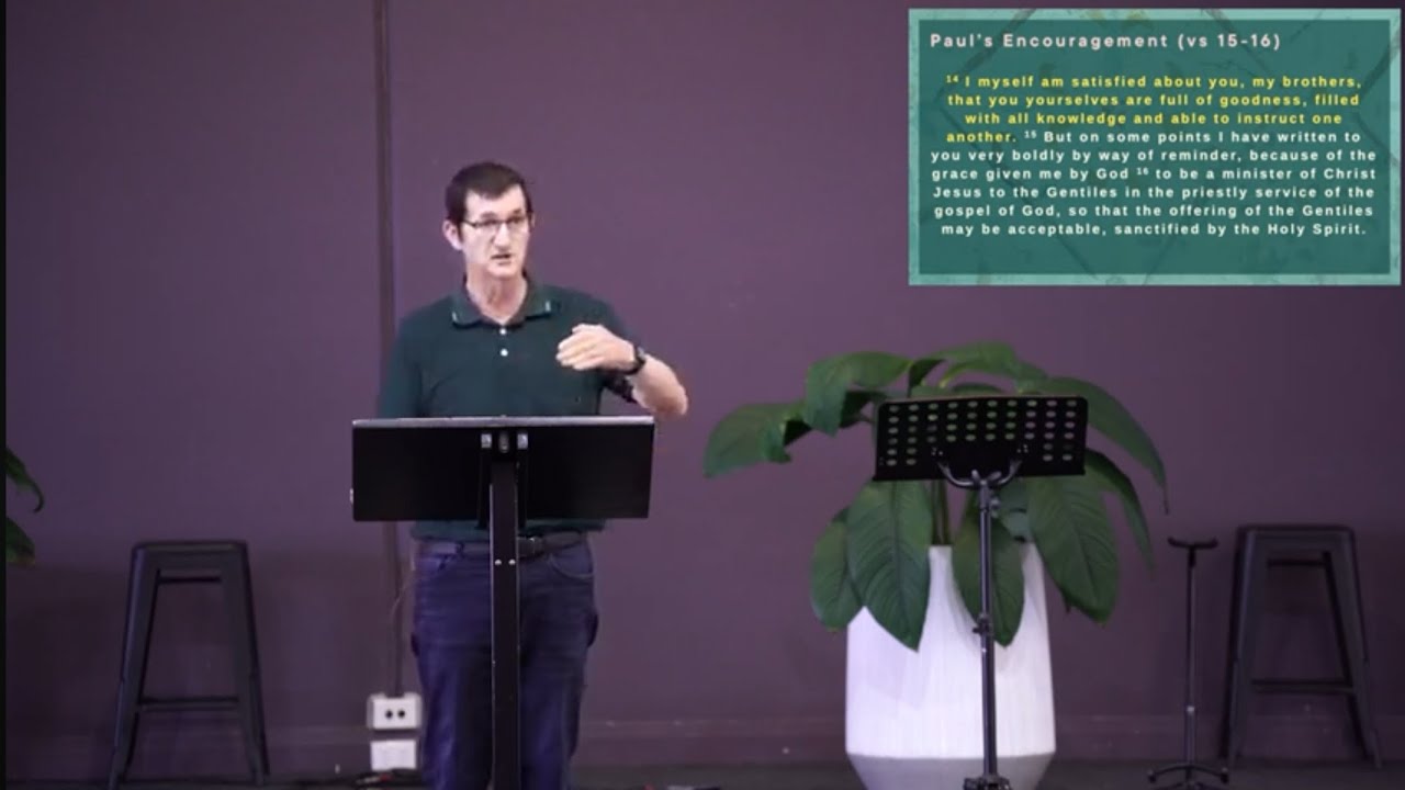 Romans 15:14-16. Paul’s priestly service.