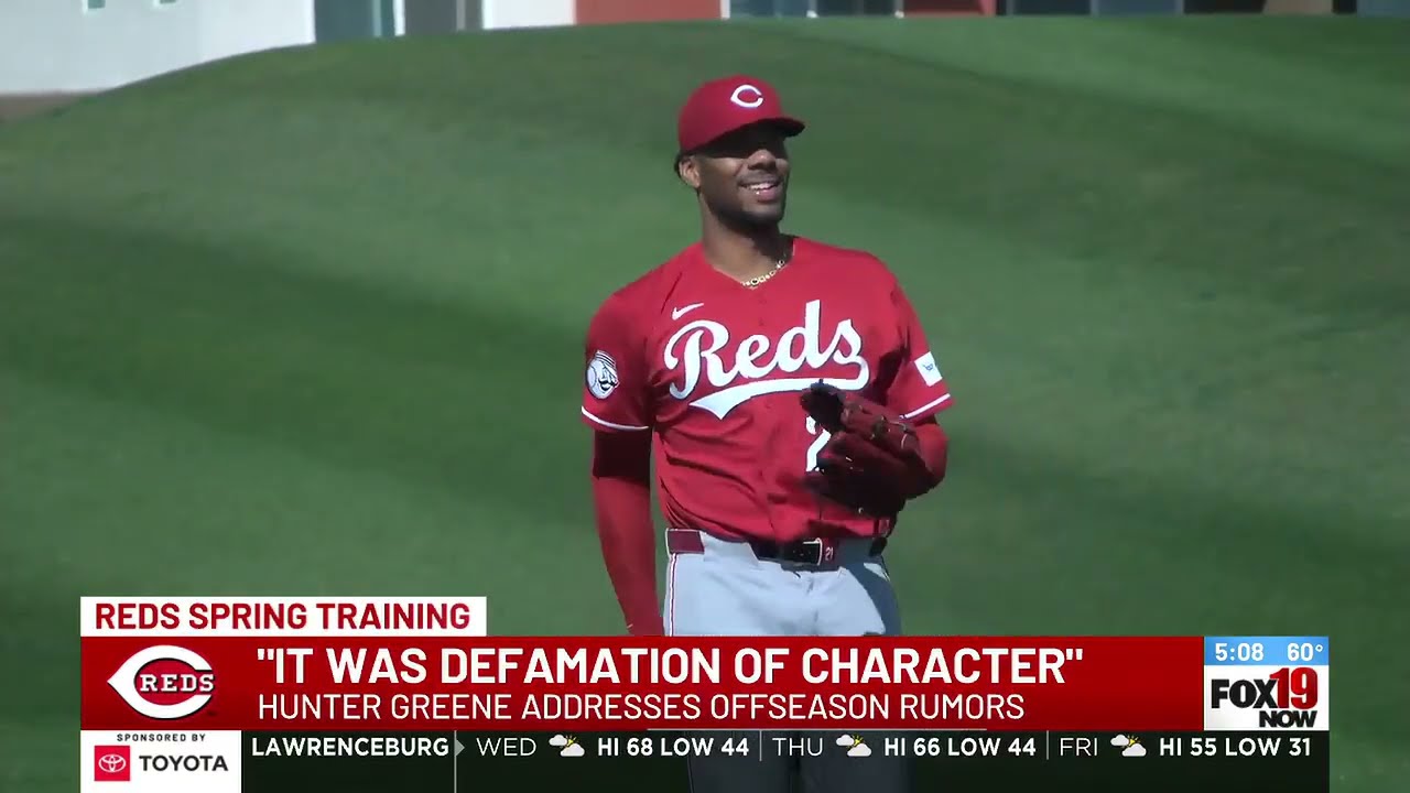 Hunter Greene addresses offseason rumors