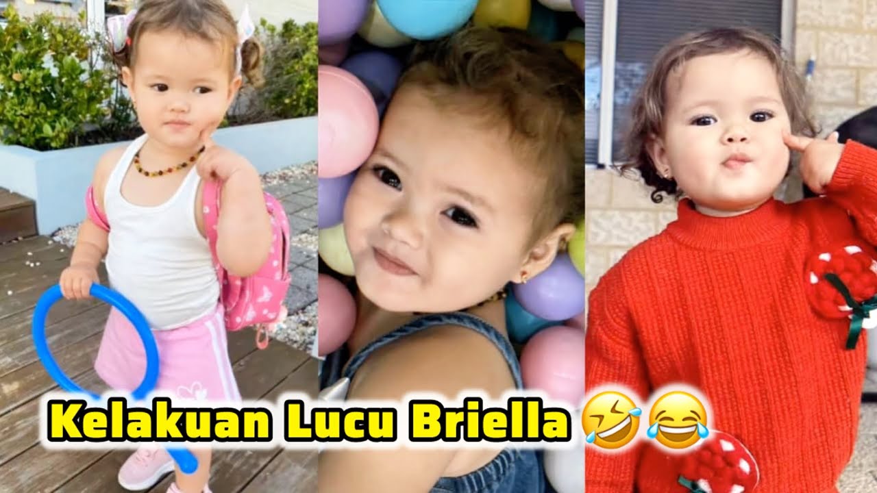 KELAKUAN LUCU BABY BRIELLA🤣 | SENYUM BABA GEMES 🥹💗