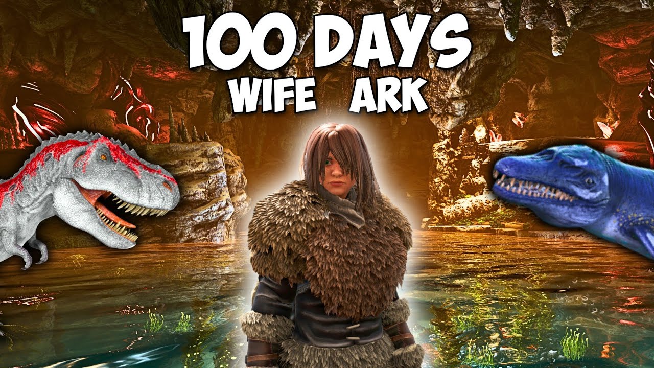 Я и моя жена играем в 100 дней ARK SURVIVAL EVOLUTION!!! [7/10]